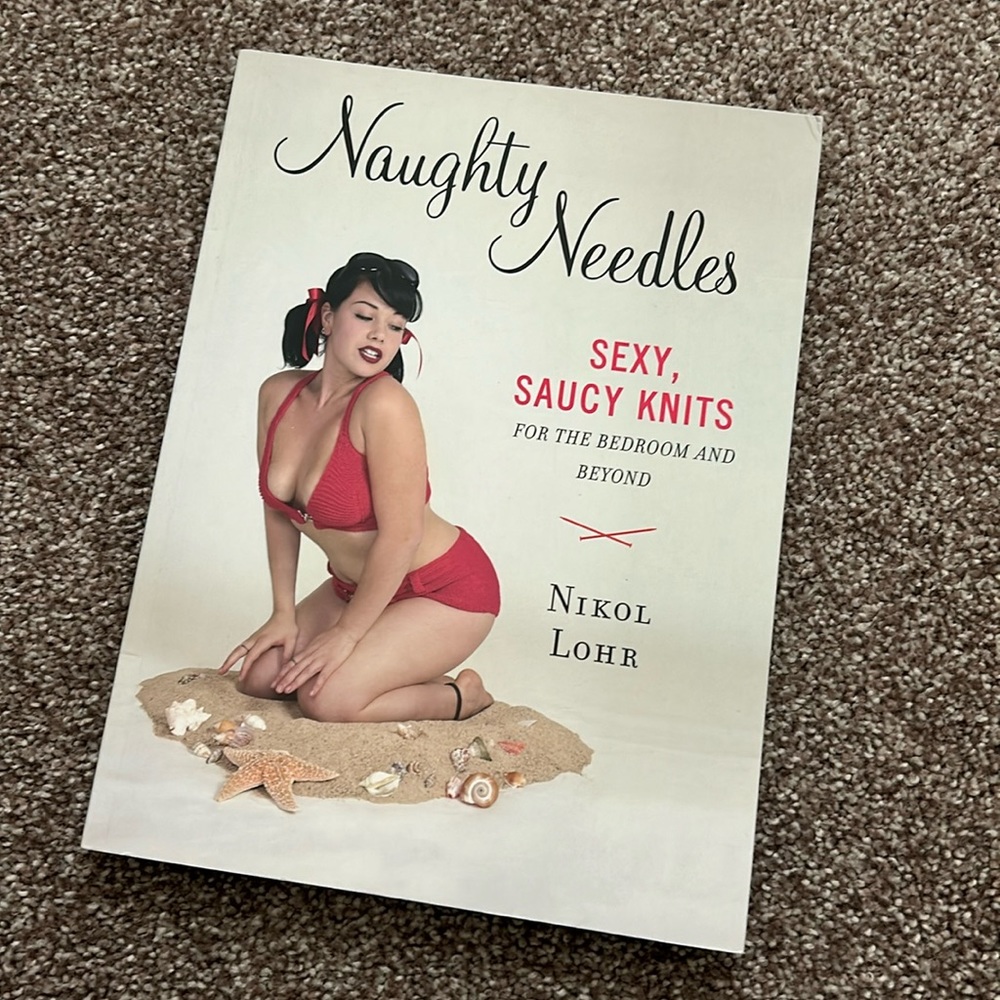 Naughty Needles Knitting How To Book